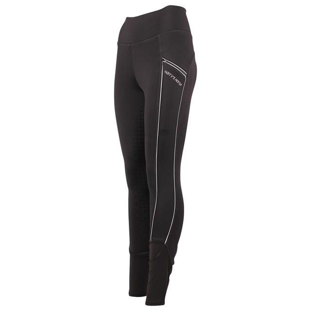 Pantalon D’Equitation Equitights Enfantss Full Grip Harry's Horse Noir