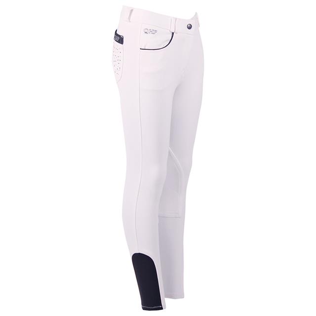Pantalon D’Equitation Pearl Kids QHP Blanc
