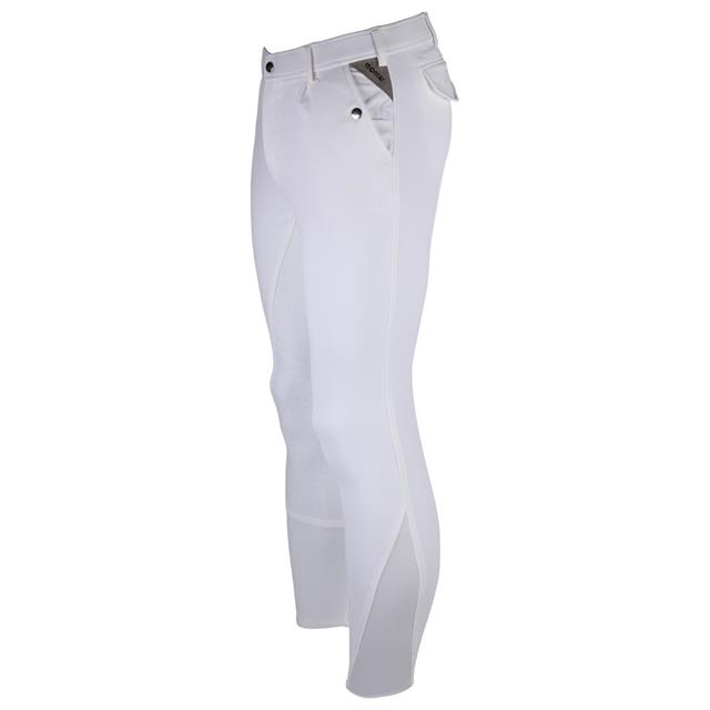 Pantalon D’Équitation Gary Full Grip Montar Blanc