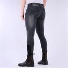 Pantalon D’Équitation Liciano Denim Silicone Hommes Harry's Horse Noir-denim