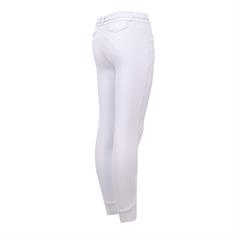 Pantalon d’équitation à basane grip Elegance Eden By Pénélope Enfantss Blanc