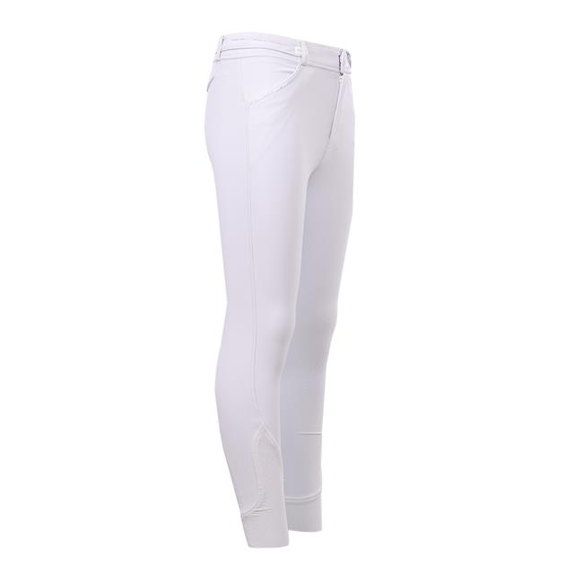 Pantalon d’équitation à basane grip Elegance Eden By Pénélope Enfantss Blanc
