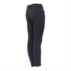 Pantalon d’équitation à basane grip Elegance Eden By Pénélope Enfantss Noir