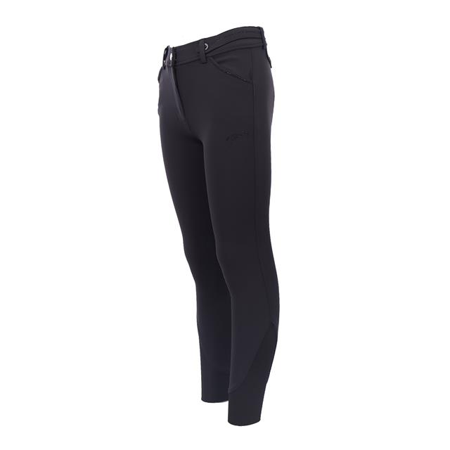 Pantalon d’équitation à basane grip Elegance Eden By Pénélope Enfantss Noir