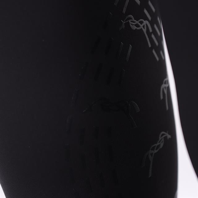 Pantalon d’équitation à basane grip Elegance Eden By Pénélope Enfantss Noir