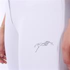 Pantalon d’équitation à basane grip Elegance Pénélope Blanc