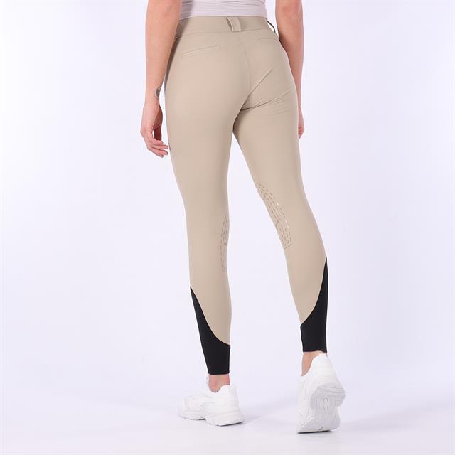 Pantalon d’équitation à basane grip Rocky Pénélope Beige