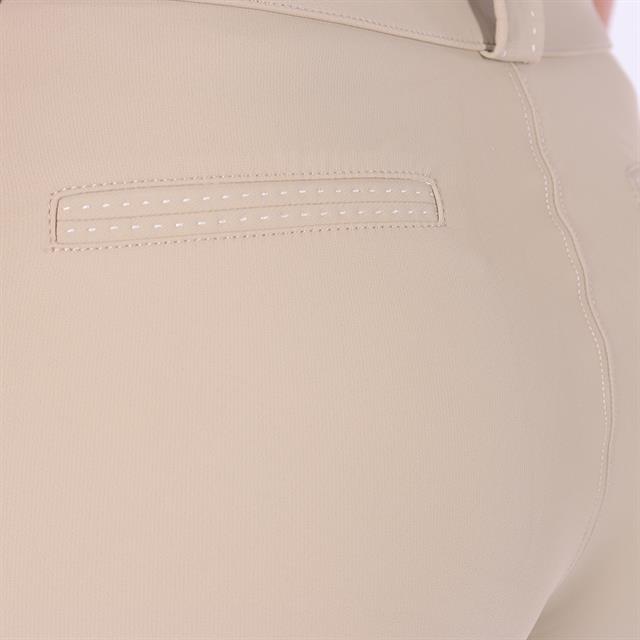Pantalon d’équitation à basane grip Rocky Pénélope Beige