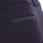 Pantalon d’équitation à basane grip Rocky Stone Pénélope Bleu foncé