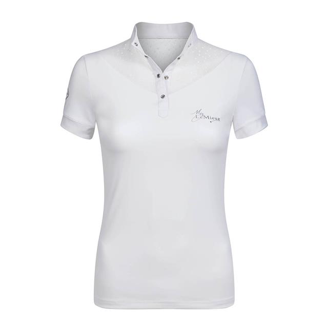 Polo de concours Amelie LeMieux Blanc