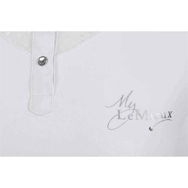 Polo de concours Amelie LeMieux Blanc