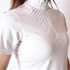 Polo de concours Bling Montar Blanc