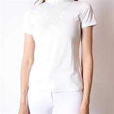 Polo de concours Bling Montar Blanc