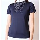 Polo de concours Bling Montar Bleu foncé