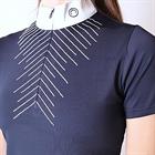 Polo de concours Bling Montar Bleu foncé