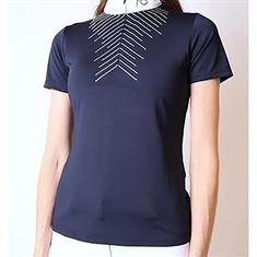 Polo de concours Bling Montar Bleu foncé