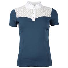 Polo de concours Blue Meadow Equestrian Stockholm Bleu