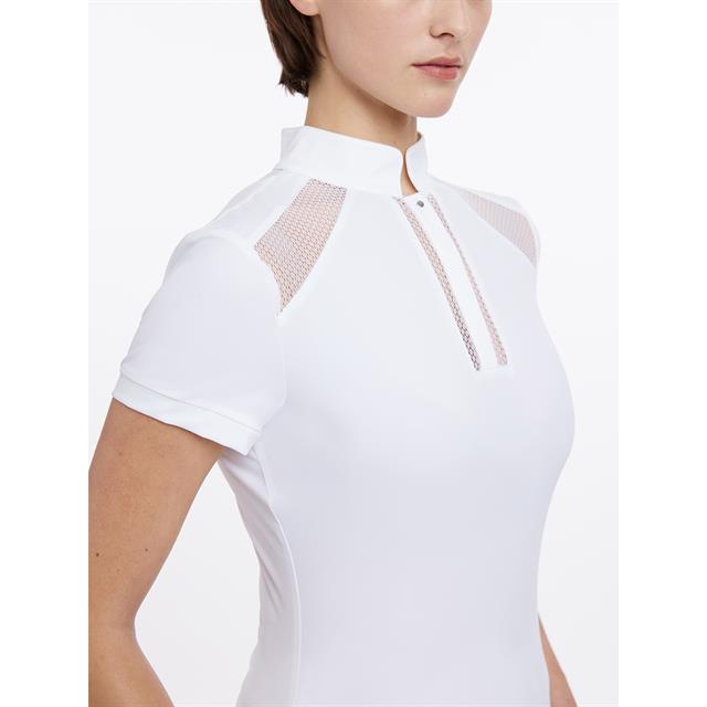 Polo de concours Camille LeMieux Blanc