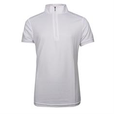 Polo de concours EJCrystals Enfantss Epplejeck Blanc