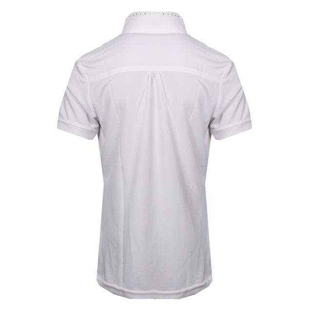 Polo de concours EJCrystals Enfantss Epplejeck Blanc