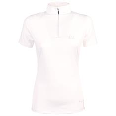 Polo de concours EQS Silver Harry's Horse Blanc