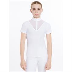 Polo de concours Eva LeMieux Enfantss Blanc