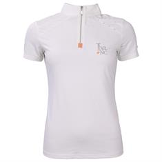 Polo de concours LVRumi La Valencio Blanc