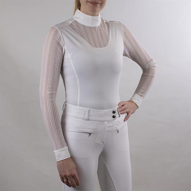 Polo de concours Mesh Anky Blanc