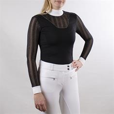Polo de concours Mesh Anky Noir