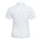 Polo de concours Mini Bella LeMieux Enfantss Blanc
