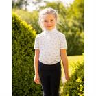 Polo de concours Mini Bella LeMieux Enfantss Blanc