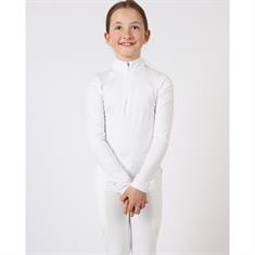 Polo de concours Rosy Kids Montar Blanc