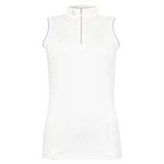 Polo de concours sans manches Liberia BR Blanc