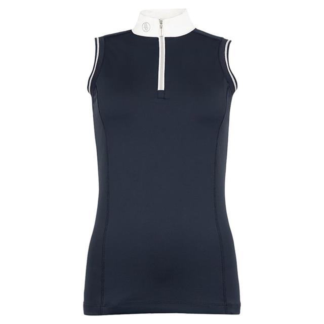 Polo de concours sans manches Liberia BR Bleu foncé