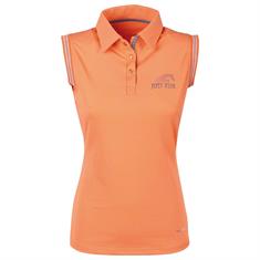 Polo Just Ride Verano sans manches Harry's Horse Orange