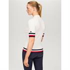 Polo Lenox Tommy Hilfiger Equestrian Blanc cassé