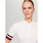 Polo Lenox Tommy Hilfiger Equestrian Blanc cassé
