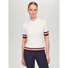 Polo Lenox Tommy Hilfiger Equestrian Blanc cassé