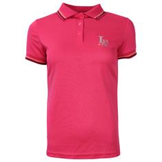 Polo LVRumor Enfants La Valencio Rose foncé