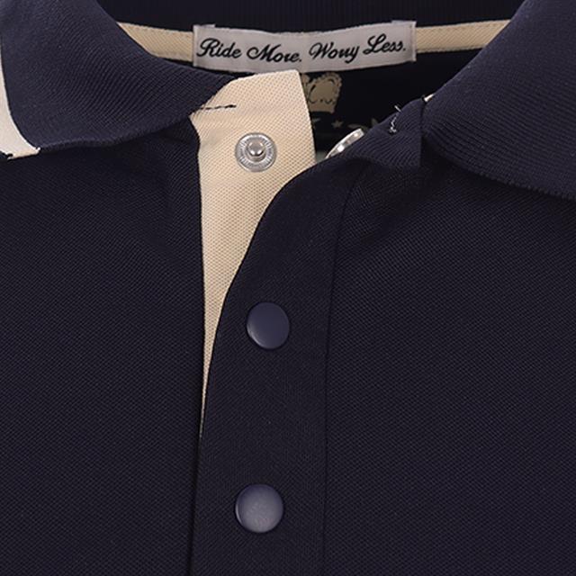 Polo LVVendor La Valencio Hommes Bleu foncé