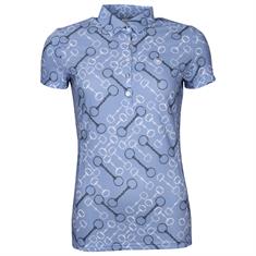 Polo Motif Ariat Bleu
