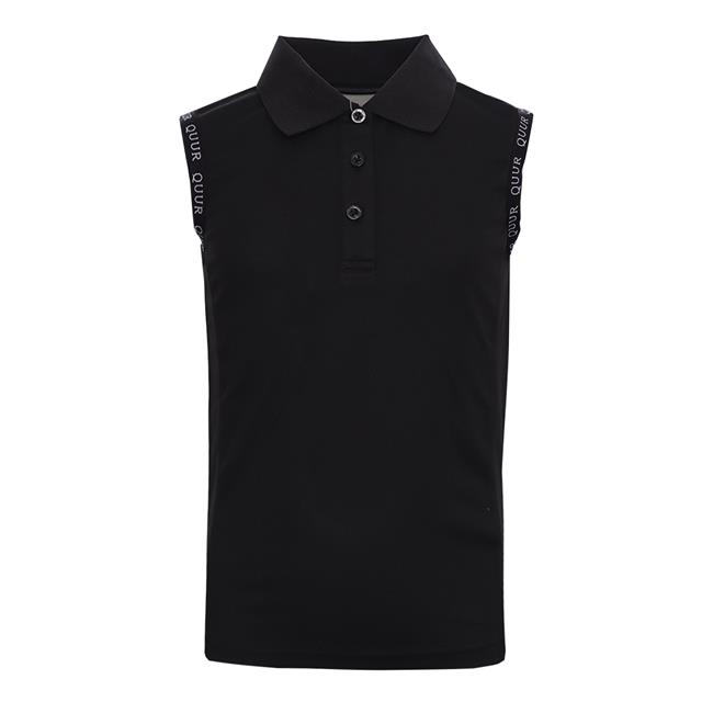 Polo QJamila QUUR Enfantss Noir