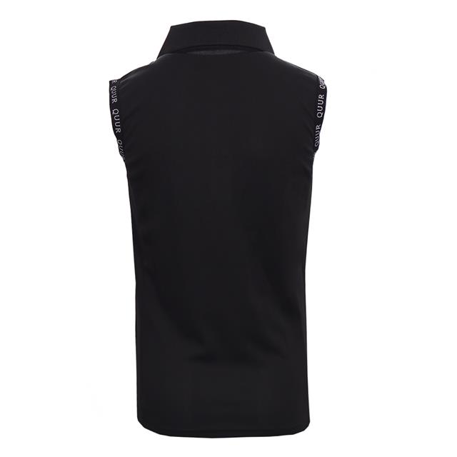 Polo QJamila QUUR Enfantss Noir