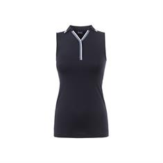Polo sans manches Fleur Cavallo Bleu foncé