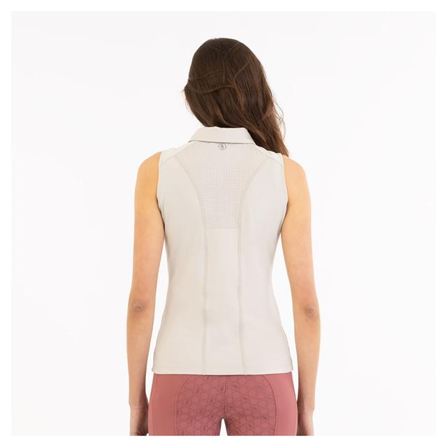 Polo sans manches Isa BR Beige