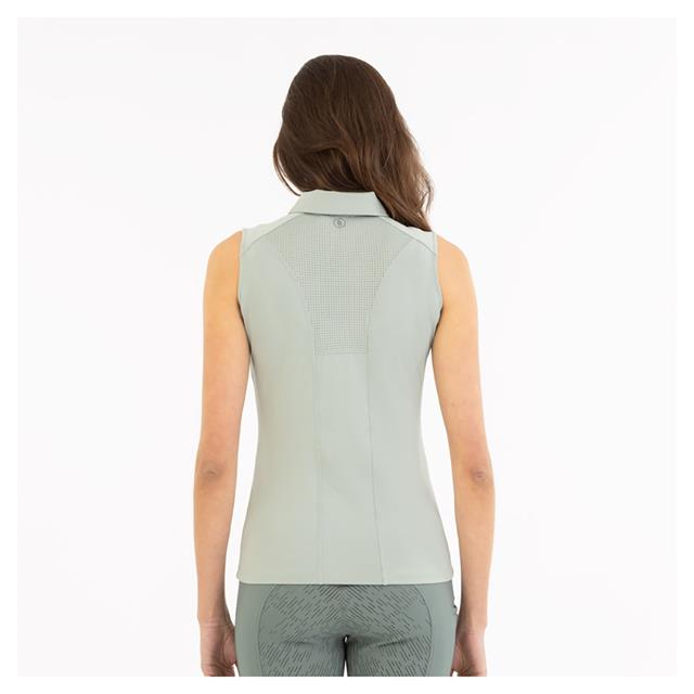 Polo sans manches Isa BR Vert clair