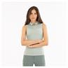 Polo sans manches Isa BR Vert clair