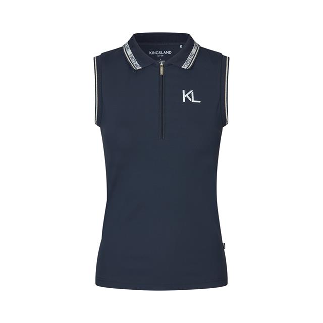 Polo sans manches KLNaira Kingsland Bleu foncé