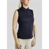 Polo sans manches MOFiona Montar Bleu foncé
