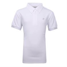 Polo Wellington Equithème Enfantss Blanc